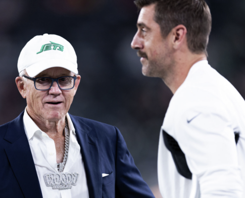 Woody Johnson, Aaron Rodgers